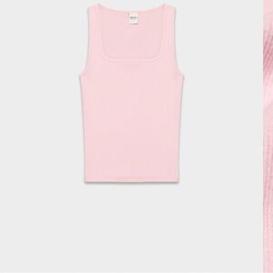 Aritzia Pink Sleeveless Tank Top